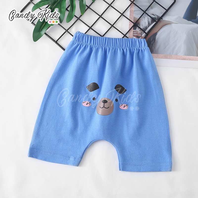 Quần Lửng Chất Liệu Cotton Thiết Kế Giản Dị Dễ Thương Dành Cho Trẻ Nhỏ 1-5 Tuổi