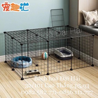 CHUỒNG MÈO LẮP GHÉP KÍCH THƯỚC 49X94X141CM