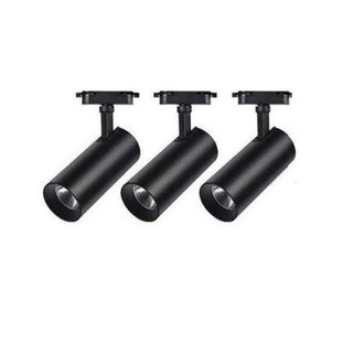 Combo 3 Đèn Led rọi ray ống bơ 3W HL Studio (tặng thanh ray 1 mét)