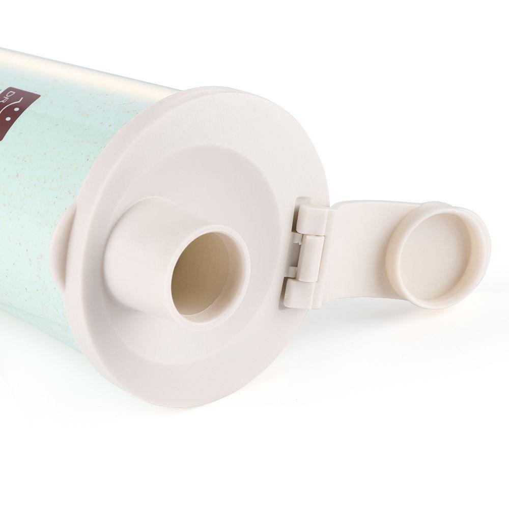 Cốc Uống Nước Một Lớp 450ml Đa Năng Bằng Sợi Rơm Lúa Mì Cho Nhà Bếp