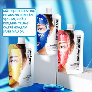 Mặt nạ thạch nhũ dazzing cleansing flim làm sạch mụn đầu đen,mụn trứng cá,trẻ hóa,làm sáng màu da- mặt nạ bùn