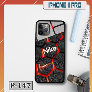 Ốp iphone 11 pro - lưng kính in hình 3d