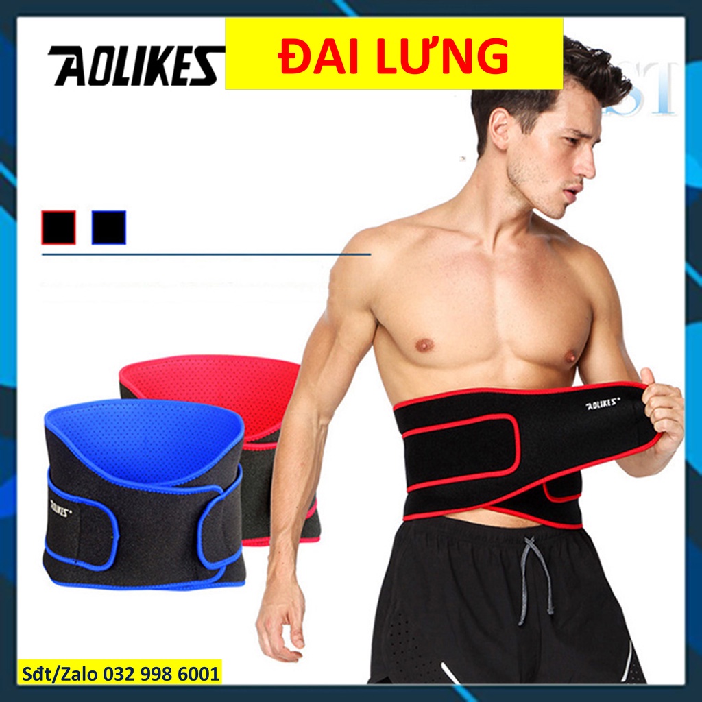 Đai bảo vệ lưng 7995 Đai lưng thể thao tập gym Aolikes 7983 Đai bụng 7980 1698 7981 7982 7985 7990 7996 7997 7998 ddcg