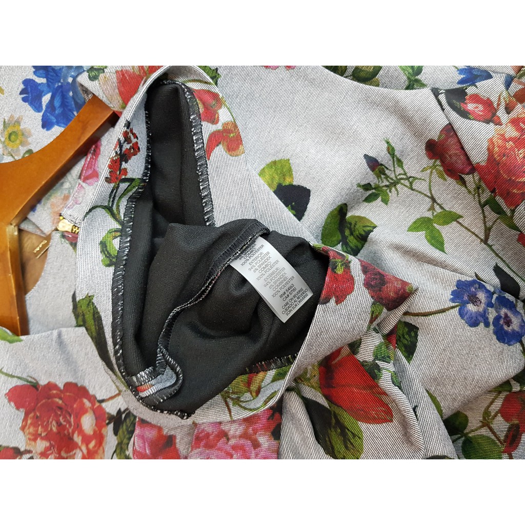Đầm CK in hoa dáng ôm body mẫu mới