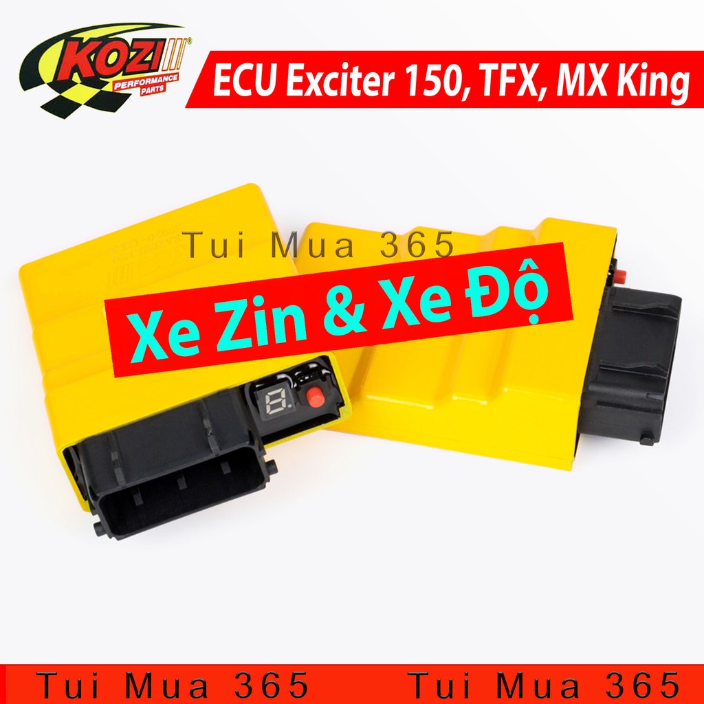 [ECU] IC Độ Mở Tua Yamaha Exciter 150cc, TFX, MX King - Kozi ( Có 8 Map Tăng Chỉnh )