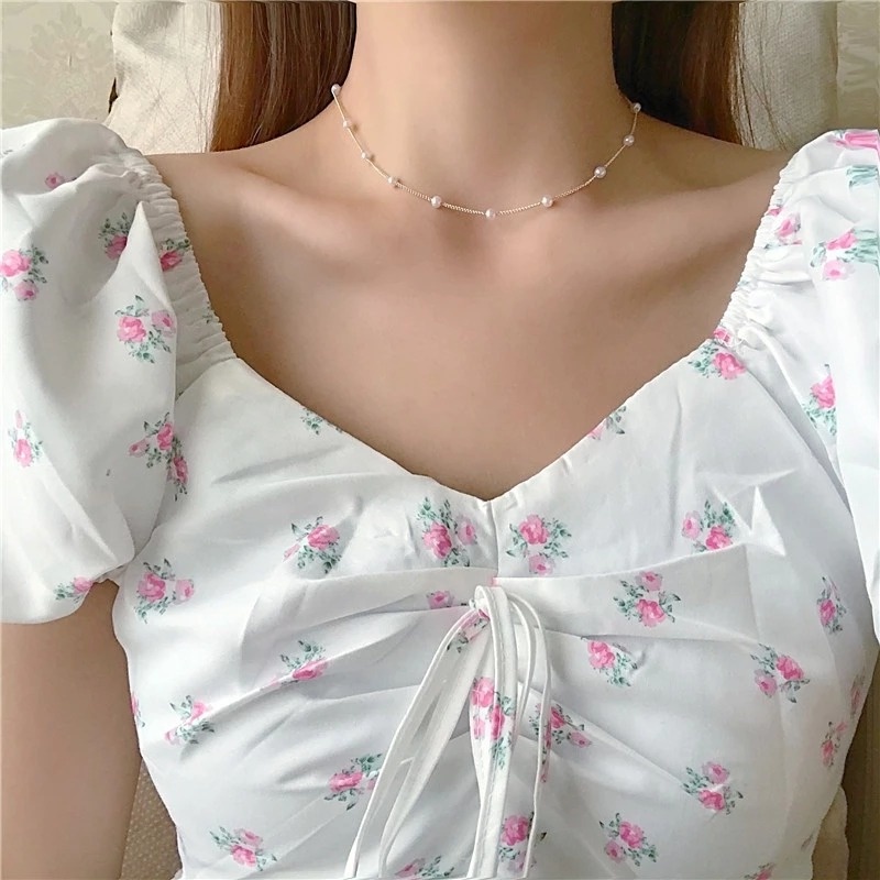 Vòng cổ Ngọc Trai Thời Trang Dành Cho Nữ