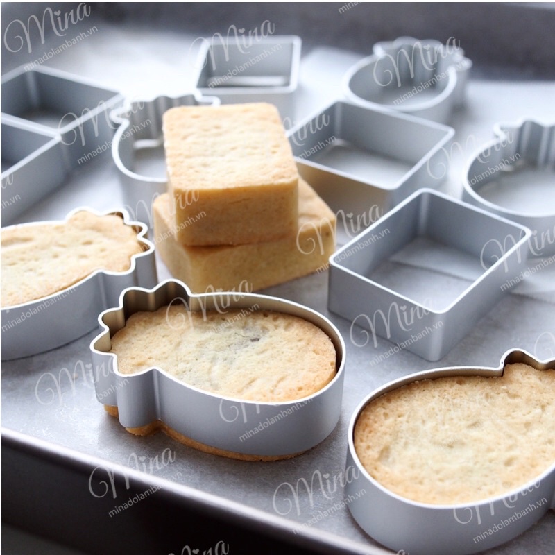 Cutter nhôm làm Bánh Dứa nhiều mẫu