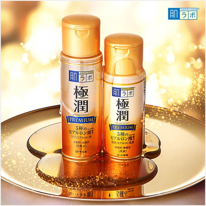 Nước Hoa Hồng Hada Labo Gokujyun Super Hyaluronic Acid Premium Essence Nhật Bản 170ml- Chai Vàng | BigBuy360 - bigbuy360.vn