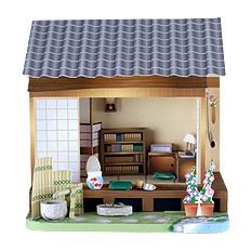 Mô hình giấy - Nhà kiểu Nhật