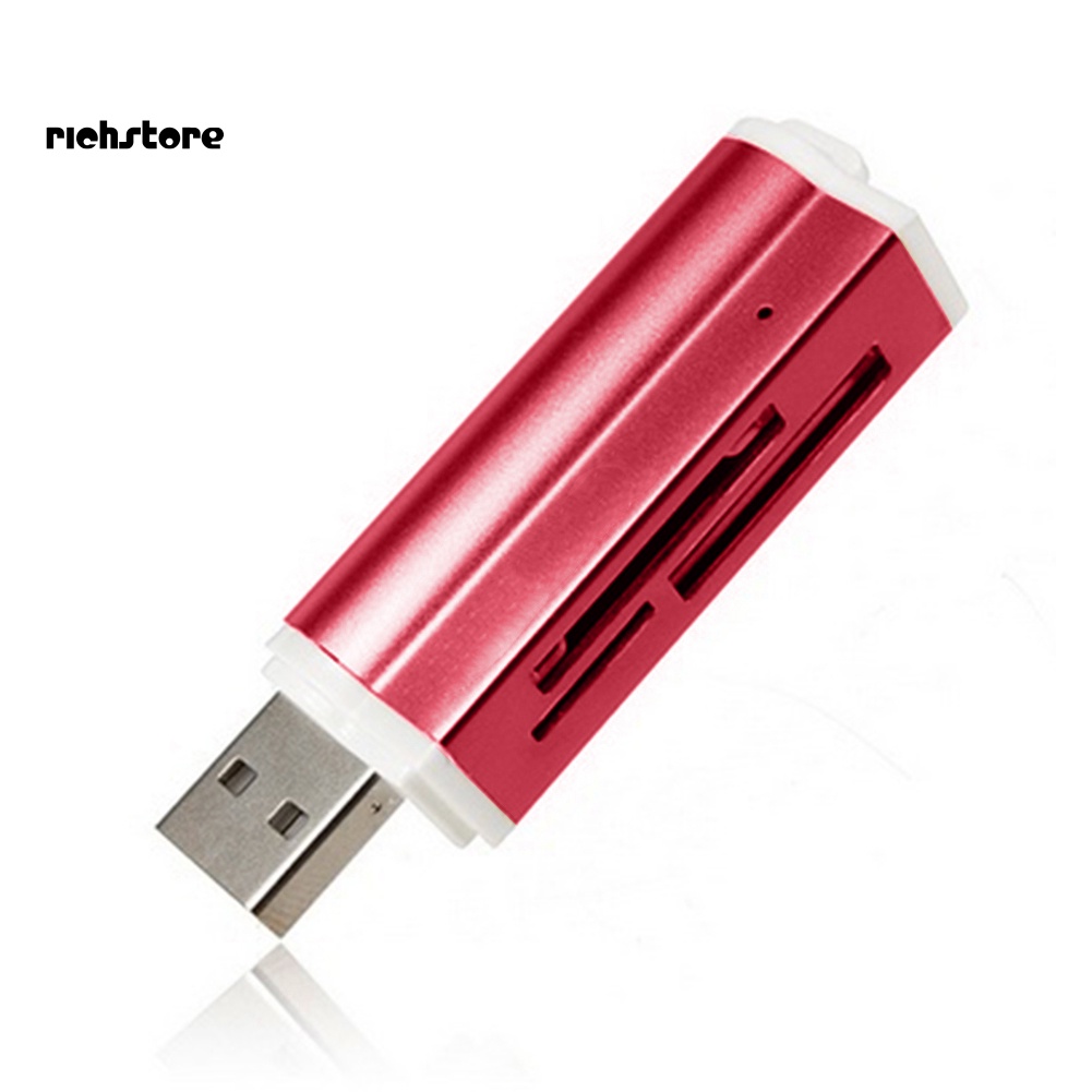 Đầu Đọc Thẻ Nhớ USB 2.0 Micro SD TF MMC SDHC MS Tốc Độ Cao | BigBuy360 - bigbuy360.vn