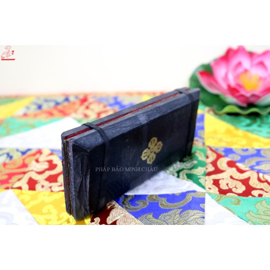 [PHÁP BẢO MINH CHÂU] KINH GIẢI THOÁT NEPAL BÌA GỖ 15CM x 7cm