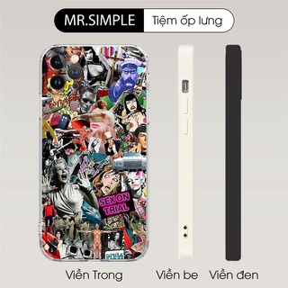 Ốp Lưng Collage number six rock n roll iphone case PAP20210882