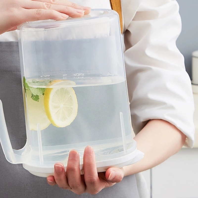 Bình Đựng Thức Uống Trong Suốt Dung Tích Lớn Có Thể Tái Sử Dụng