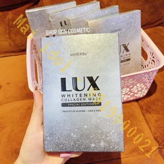 Ủ dịch Yến tươi collagen - truyền trắng body lux - hộp 3 gói