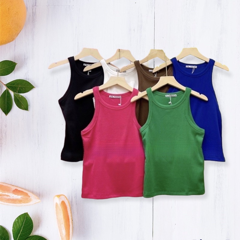 Áo ba lỗ nữ dáng dài, áo thun tanktop body form dáng dài  ZR nhiều màu xịn xò