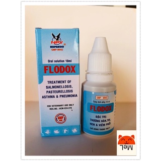 Flodox 10ml naphavet - Giúp hết hen, khẹc, thương hàn trên gà đá.