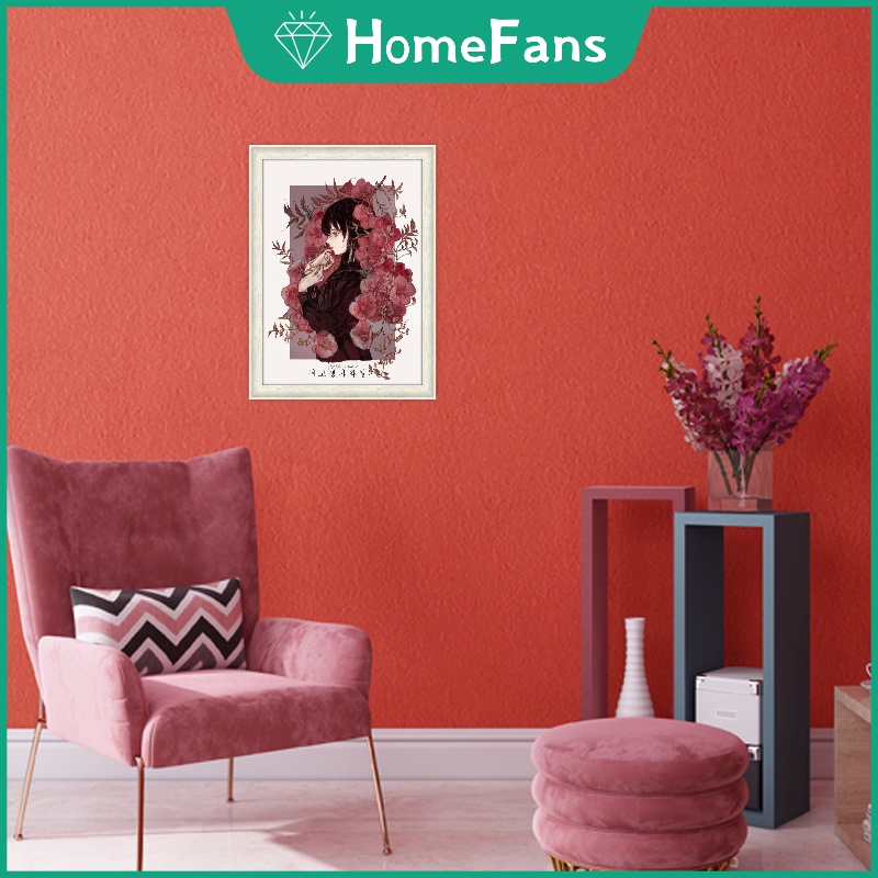 Tranh đính đá tự làm 5D treo tường trang trí nhà cửa tiện dụng