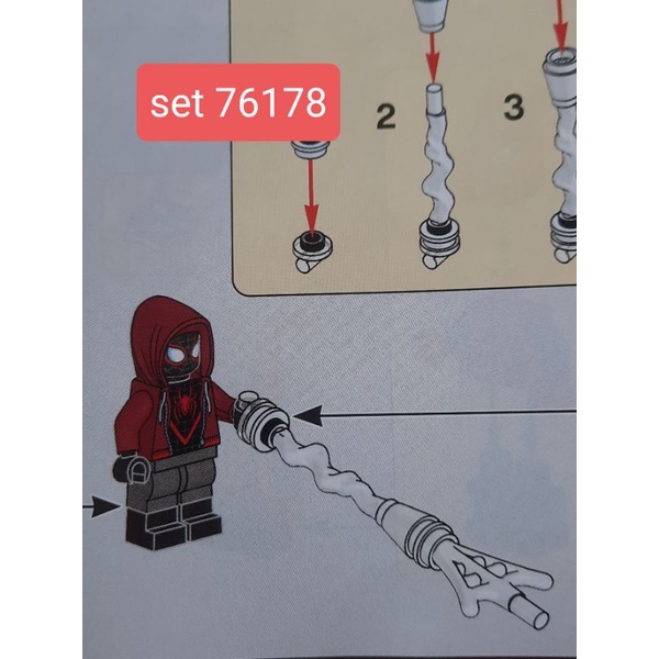 Lego mini Miles Morales set 76178
