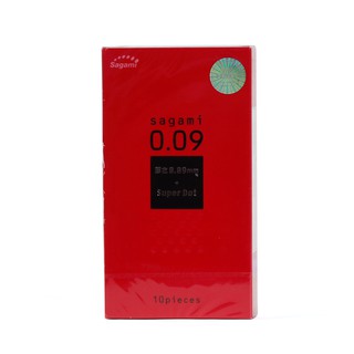 Bao cao su siêu gai sagami super dot 0.09 hộp 10 chiếc