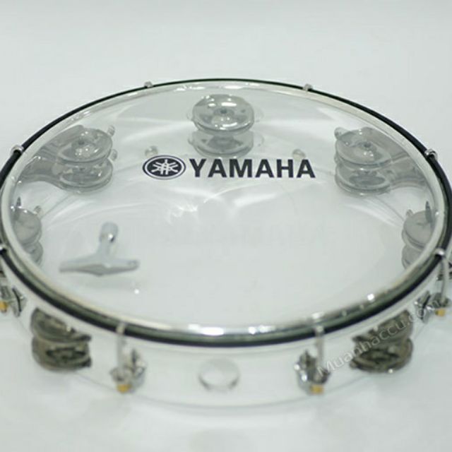 Trống lắc tay - Lục lạc gõ bo Inox Tambourine Yamaha MT6-102T
