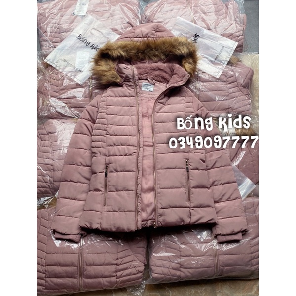 Áo Parka Phao Nữ Hồng Đỗ LC(có lỗi nhẹ)