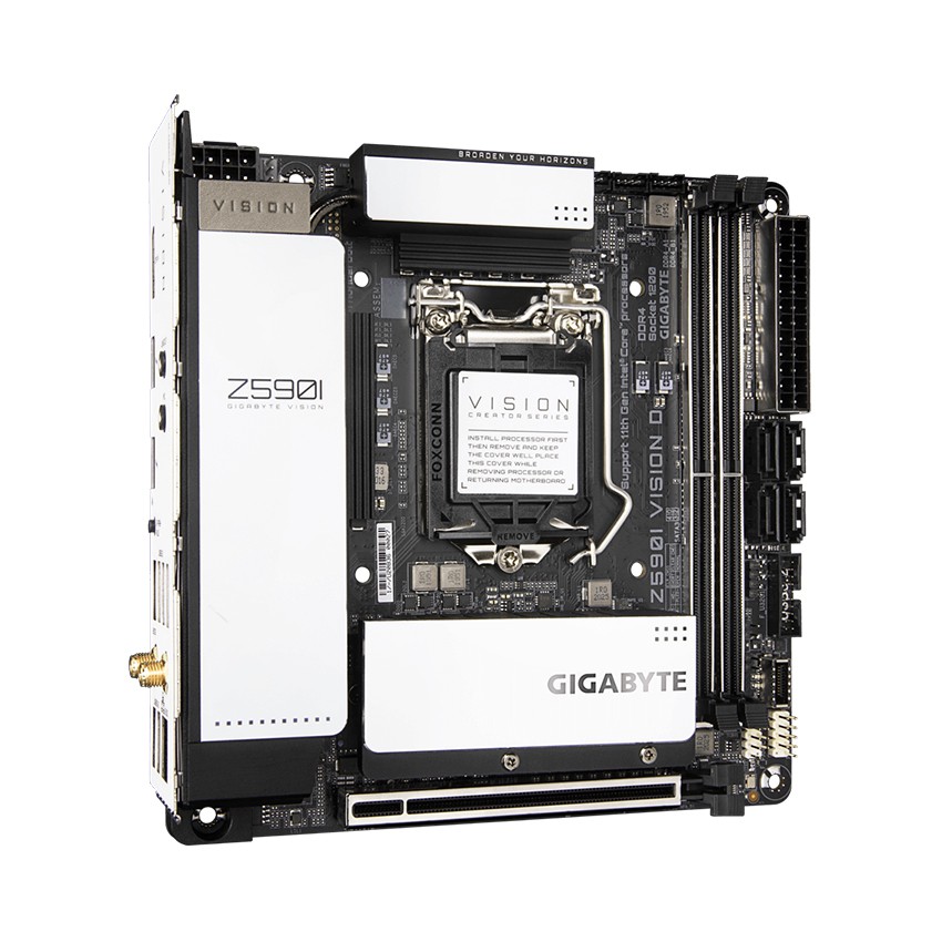 Mainboard Bo Mạch Chủ Gigabyte Z590I VISION D Hàng Chính Hãng