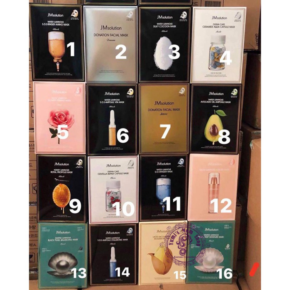 mila ( mila) Mặt nạ JM SOLUTION MASK