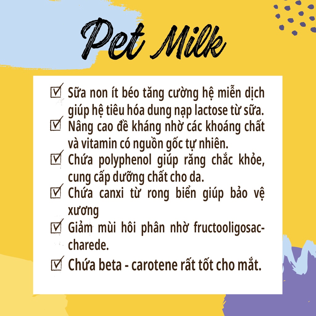 Dr.Holi Pet Milk- Sữa dinh dưỡng cao cấp cho chó mèo Hàn Quốc