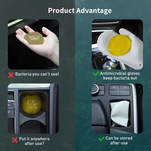 Gel silicon Baseus Car Cleaning kit vệ sinh làm sạch bụi trên ô tô, bàn phím máy tính...Chính Hãng Baseus