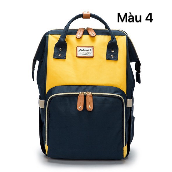 (FREE SHIP) Balo Bỉm sữaDOKOCLUB Hàn Quốc mẫu 2108 / Balo cho Mẹ và Bé / màu 3