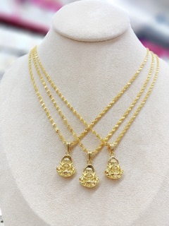 Dây chuyền nữa mặt hoa