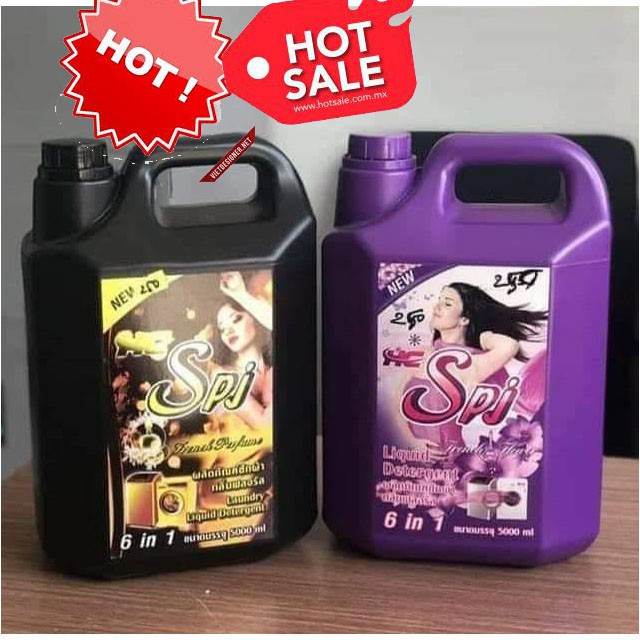 Nước giặt xả HC SPI 6in1 5000ml thái lan