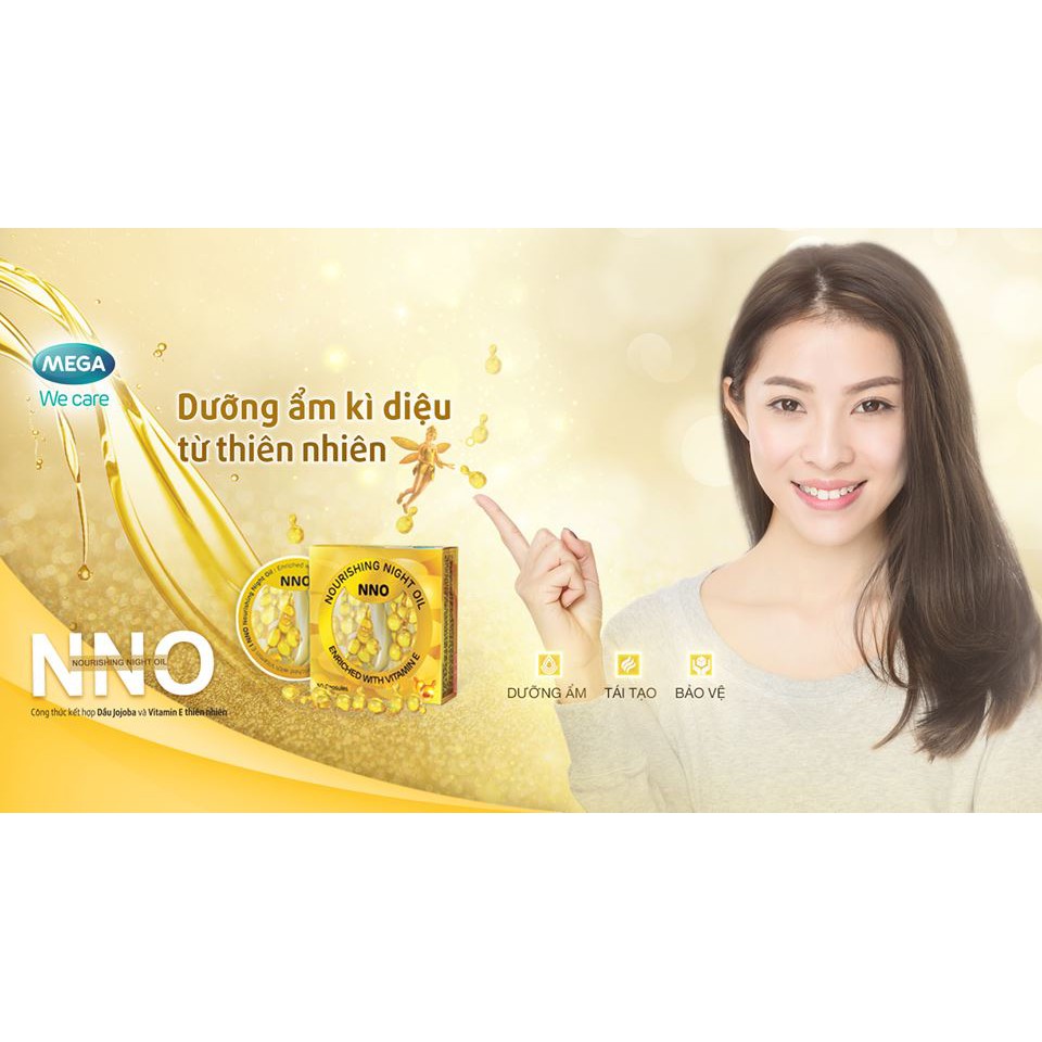 Serum NNO Vitamin E - Chống Lão Hóa Và Dưỡng Da Ban Đêm