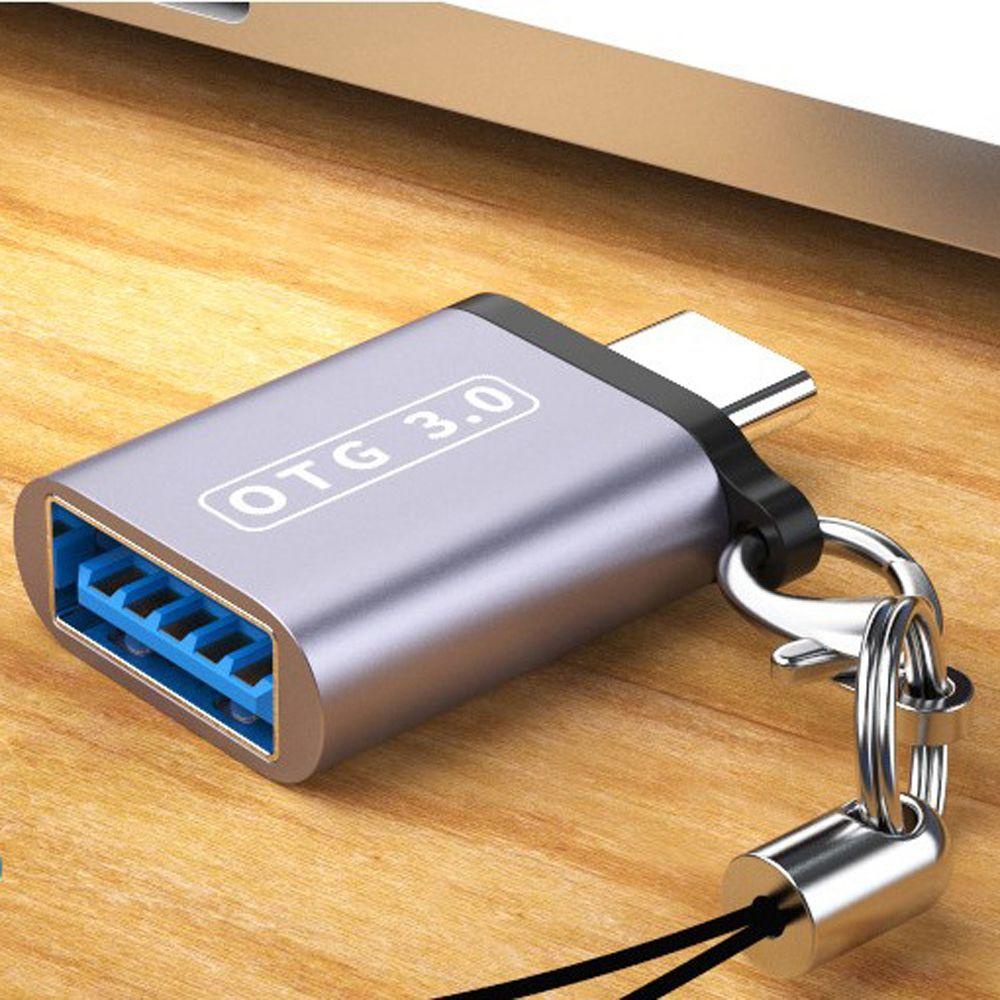 Giắc Chuyển Đổi Từ USB Type C Sang USB3.0 Sang USB 3.0 Cho Điện Thoại