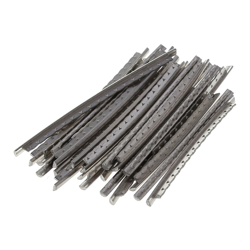 Bộ 24 phụ kiện dây phím đàn guitar acoustic cỡ 2.0mm màu ánh bạc