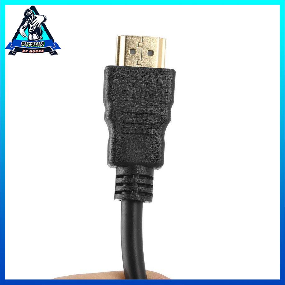 Cáp chuyển đổi Cổng hiển thị mini HDMI sang VGA Cáp tương thích HDMI màu đen [8/10]