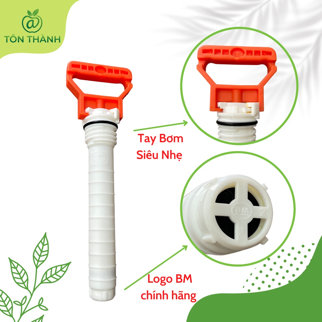 ỐNG BƠM TAY BƠM BÌNH XỊT 5L 10L BÌNH MINH BM CHÍNH HÃNG 100%