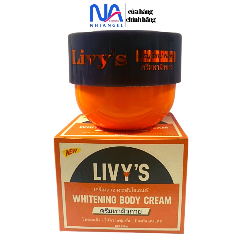 Kem Dưỡng Sáng Da Livy's Whitening Body Cream Thái Lan 250g