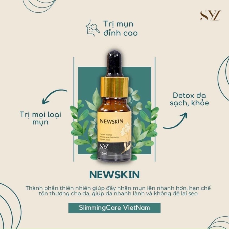 Tinh chất serum kén tằm Newskin Simming Sylic ngăn ngừa mụn chuyên sâu