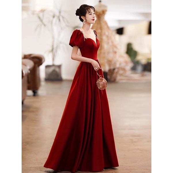 Đầm dạ hội bigsize cổ khoét sâu sexy