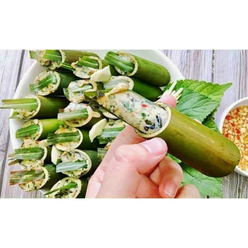 75k khay 500gr Chả Ốc Nhồi Ống Nứa(giao nhanh TP HCM)