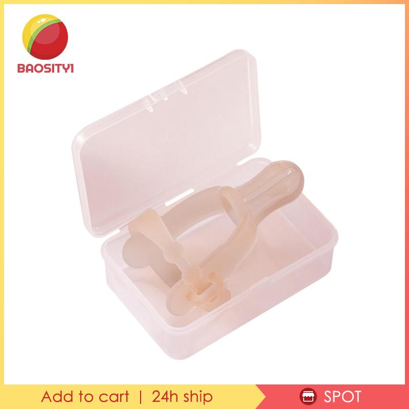 [Baosity1] Miếng Silicone Bảo Vệ Ngón Tay Cái Cho Trẻ Sơ Sinh