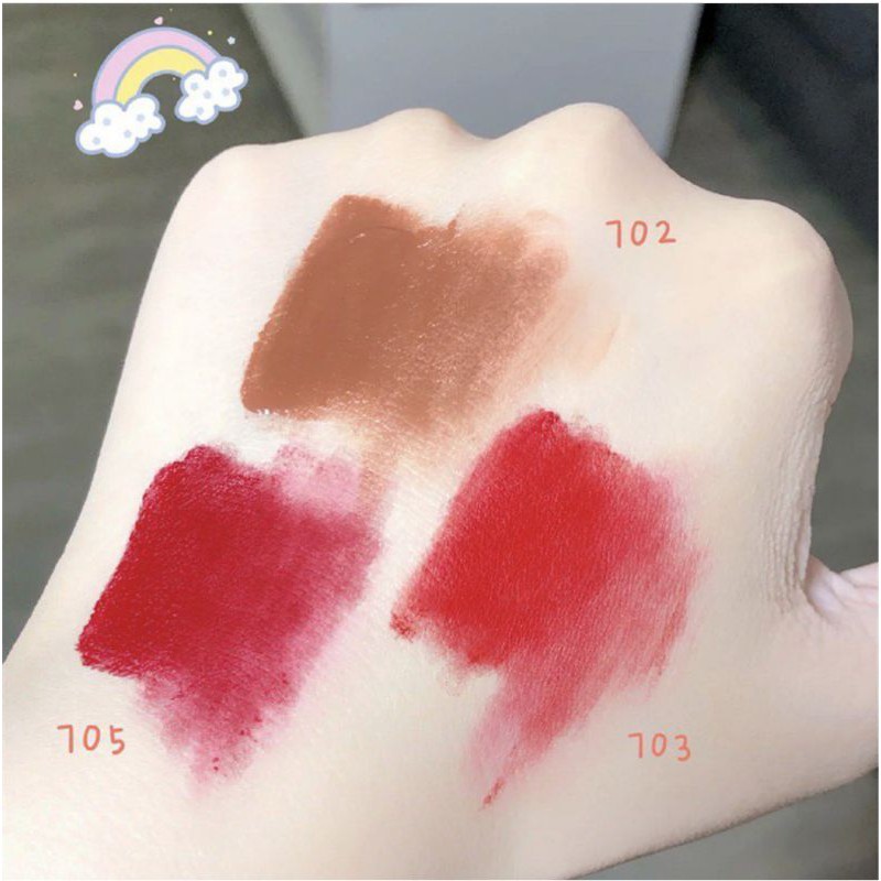 Son Kem Lì Gogo tales Mềm Mịn Không Gây Khô Môi Bền Màu 306
