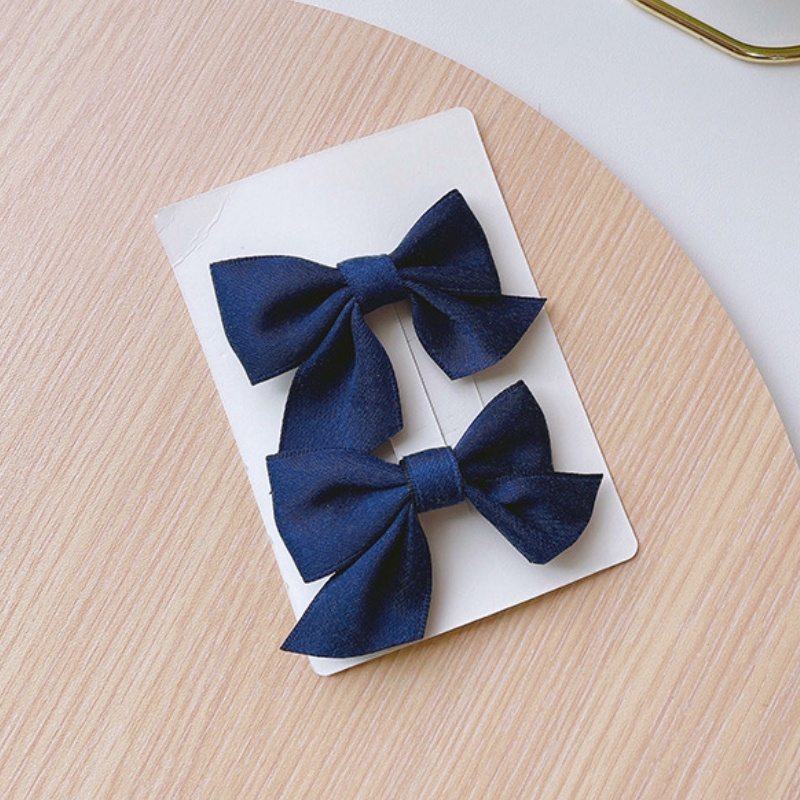 Combo 2 Kẹp Tóc Hình Nơ Xinh Xắn Đáng Yêu - Nhiều Mẫu, Nhiều Mầu