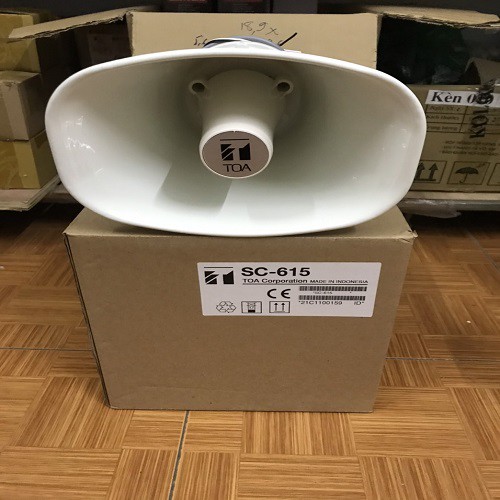 Loa phóng thanh nén toa 15W SC-615 xuất xứ Indonesia chính hãng siêu bền
