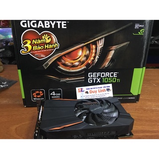 Vga Gigabyte GTX 1050ti 4G OC 2 fan,1 fan