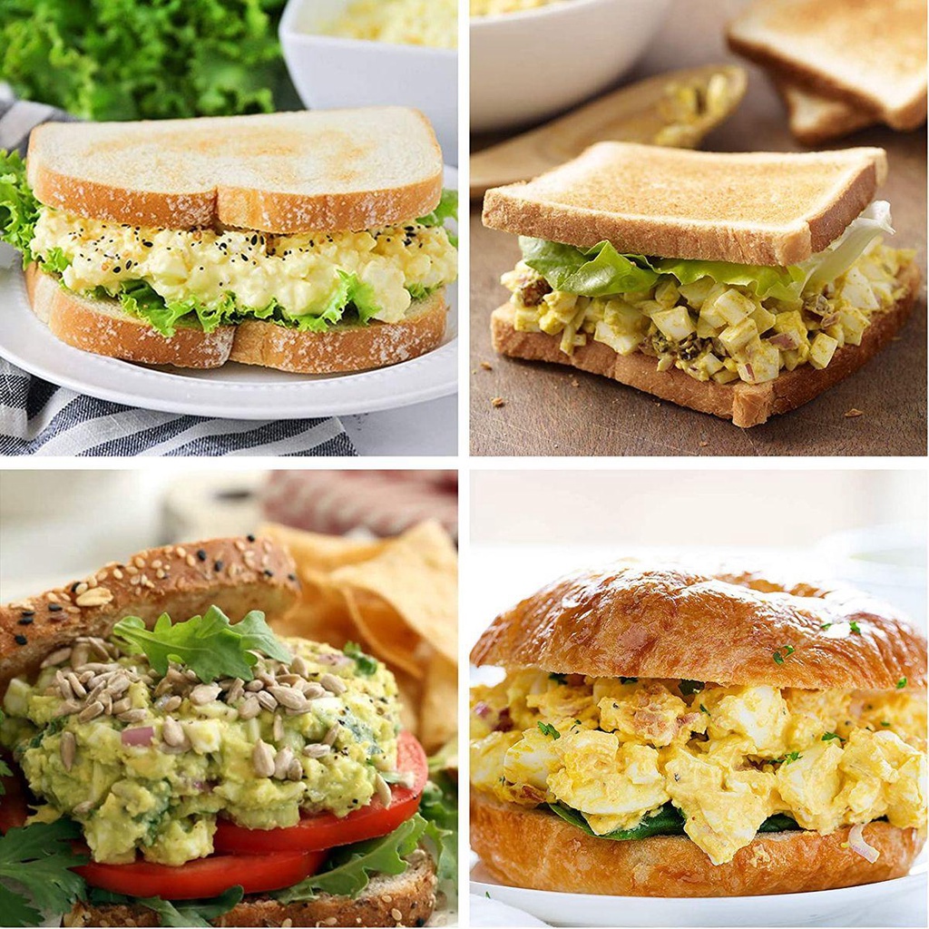 Dụng Cụ Cắt Trứng / Salad Bằng Thép Không Gỉ Đa Năng