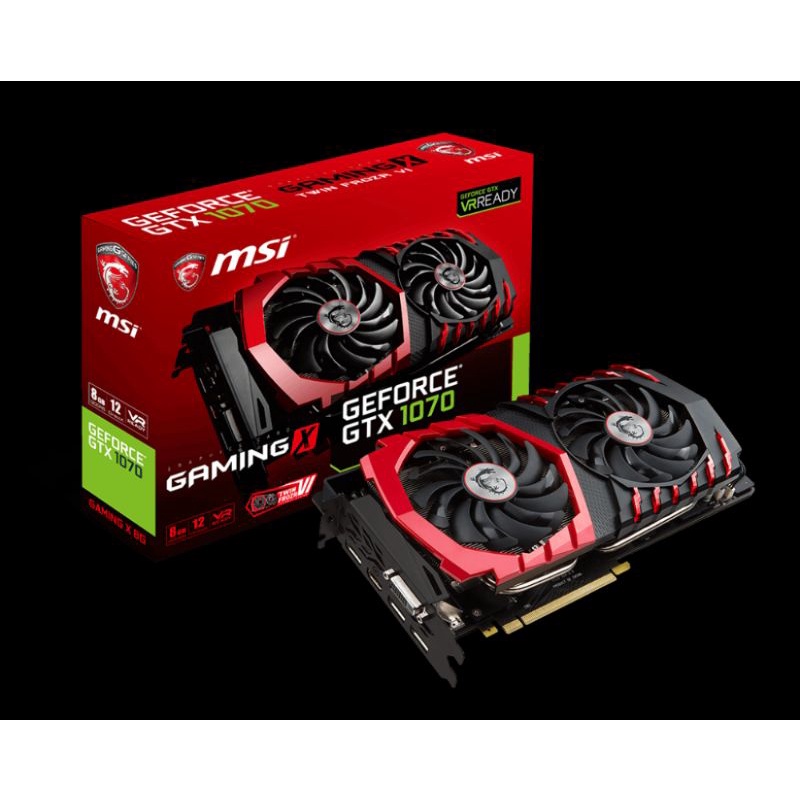 Cạc màn hình MSI GTX 1070 8GB Gaming X Fullbox