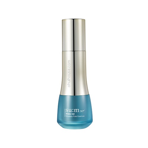 Gói tinh chất cấp nước phục hồi và thu nhỏ lỗ chân lông Bluemune Essence Su:m37° Water-full