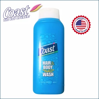 Sữa Tắm Gội Cho Nam Coast 946ml